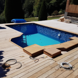 Fourniture et pose de liner pour piscine : conseils pour choisir le bon matériau Lamballe